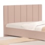Bicama Sofá Lotus Rosa Fosco com Colchões Light D33 e Physical D20 - Reller Móveis