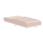 Bicama Sofá Lotus Rosa Fosco com Colchões Light D33 e Physical D20 - Reller Móveis
