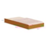 Bicama Sofá Nino Branco Fosco/Savana Fosco com Colchões Supreme D33 e D20 - Reller Móveis