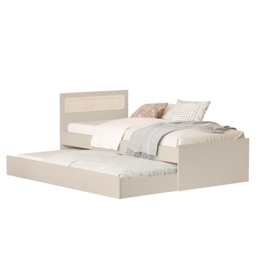 Bicama Sofá Ollie Areia Fosco - Reller Móveis 