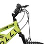 Bicicleta GPS Aro 20 Aero 21 Marchas Freios V-Brake em Aço Carbono Amarelo Neon - Colli Bike