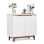 Buffet Aparador Flow 2 Portas Branco – EJ Móveis
