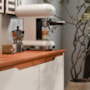 Buffet Aparador Flow 2 Portas Off White/Freijó – EJ Móveis