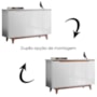 Buffet Aparador Flow 3 Portas Branco – EJ Móveis
