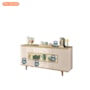 Buffet Aparador Murano 3 Portas Off White/Champanhe – HB Móveis