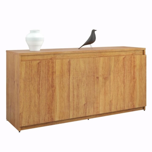 Buffet Aparador Onix 3 Portas Mel - Viero