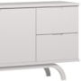 Buffet Aparador Vicenza 2 Portas e 2 Gavetas Off White - New Ceval