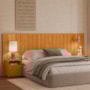 Cabeceira Casal Extensível Frida com Mesas de Cabeceira Cinamomo - Madetec