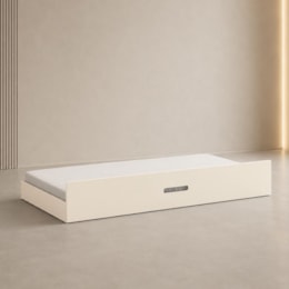 Cama Auxiliar New Off White - Matic Móveis 
