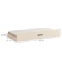 Cama Auxiliar New Off White - Matic Móveis 