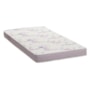 Cama Babá Provence New Freijó/Branco com Capitonê, Auxiliar e 2 Colchões Physical D20 - Matic Móveis  