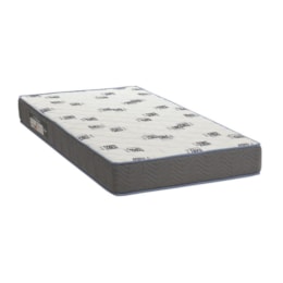Cama Evolutiva 2 em 1 Ravi Rosa Fosco com Pés Amadeirado e Colchão D33 - Reller Móveis  Cama Evolutiva 2 em 1 Ravi Rosa Fosco com Pés Amadeirado e Colchão D33 - Reller Móveis