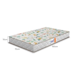 Colchão Mini Cama Espuma Supreme D18 70cmx150cm - Gazin 