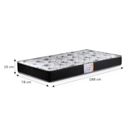 Colchão Solteiro Espuma Supreme D33 15x78cmx188cm - Gazin Colchão Solteiro Espuma Supreme D33 15x78cmx188cm - Gazin