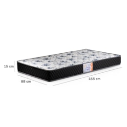 Colchão Solteiro Espuma Supreme D33 88cmx188cm Gazin  Colchão Solteiro Espuma Supreme D33 88cmx188cm Gazin