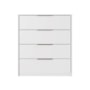 Comoda Alia 4 Gavetas Branco – Demobile