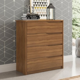Cômoda Atria 4 Gavetas - Demartêz Amêndola