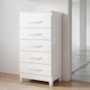 Cômoda Esmeralda 5 Gavetas Freijó/Titanium - Móveis Albatroz 