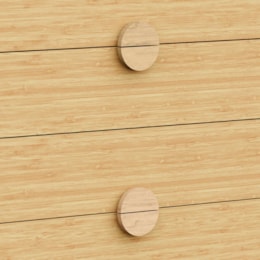 Cômoda Infantil Gracia 4 Gavetas Naturale - Reller Móveis