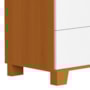 Cômoda Infantil Luna 4 Gavetas Branco Fosco/Savana - Reller Móveis