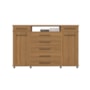 Comoda London 2 Portas 7 Gavetas Amêndola Touch – Demóbile
