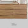 Comoda Sintra 8 Gavetas Amêndola Touch – Demóbile