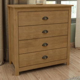 Cômoda Topázio 4 Gavetas Freijó - Finestra Móveis Cômoda Topázio 4 Gavetas Freijó - Finestra Móveis