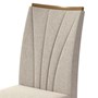 Conjunto 2 Cadeiras Apogeu Amêndoa/Linho Bege - Móveis Lopas