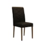 Conjunto 2 Cadeiras Caroline Imbuia/Veludo Preto - New Ceval 