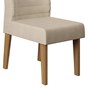 Conjunto 2 Cadeiras Curvata Carvalho Europeu/Suede Nude - PR Móveis 
