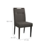 Conjunto 2 Cadeiras Itália Amêndoa/Cinza - New Ceval 