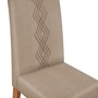 Conjunto 2 Cadeiras Yasmin Carvalho Nobre/Kraft - PR Móveis 