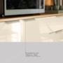 Cozinha Compacta Pitaya 7 Portas e 2 Gavetas Cinamon Touch/Off White - Demóbile