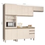 Cozinha Completa 4 Peças Connect com Torre Quente 1 Forno - Móveis Henn  Off White