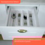 Cozinha Modulada Americana 3 Peças com Balcão 120cm sem Tampo Branco/Calcare - Móveis Henn