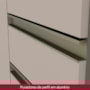 Cozinha Modulada Connect 4 Peças com Torre Quente 2 Fornos Duna/Cristal - Móveis Henn