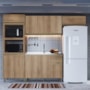Cozinha Modulada Dinamarca 4 Peças com Torre Quente 2 Fornos Castani - Indékes 