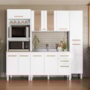 Cozinha Modulada Intenza Lidia 4 Peças Branco - Nicioli