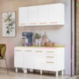Cozinha Modulada Intenza Lily 4 Peças Branco - Nicioli