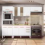 Cozinha Modulada Intenza Madre 4 Peças Branco - Nicioli