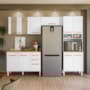 Cozinha Modulada Intenza Nubia 4 Peças Branco - Nicioli