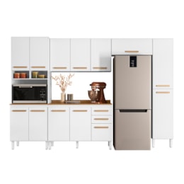 Cozinha Modulada Intenza Oni 5 Peças Branco - Nicioli Cozinha Modulada Intenza Oni 5 Peças Branco - Nicioli