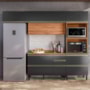 Cozinha Modulada Proença 4 Peças com Torre Quente 2 Fornos Nogueira Touch/Carbono Prime TX - Demartêz