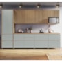 Cozinha Modulada Rainha 7 Peças com Paneleiro Nature/Verde - Nesher