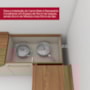 Cozinha Modulada Requinte 10 Peças com Torre Quente 2 Fornos Nature/Areia - Móveis Henn