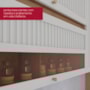 Cozinha Modulada Requinte 6 Peças com Torre Quente 1 Forno Nature/Areia - Móveis Henn