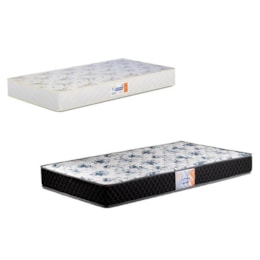 Dormitório Completo Infantil Tutto New 4 Portas, Cômoda 4 Gavetas, Berço Multifuncional Formare Off White e Colchões D18 e D33 - Matic Móveis Dormitório Completo Infantil Tutto New 4 Portas, Cômoda 4 Gavetas, Berço Multifuncional Formare Off White e Colchões D18 e D33 - Matic Móveis