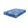 Dormitório Infantil Flip Guarda Roupa 4 Portas, Cômoda 4 Gavetas e Berço Areia Fosco/Savana com Colchão Physical - Reller Móveis
