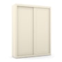 Dormitório Tutto New 2 Portas, Cômoda 1 Porta, Berço Off White com Colchão D18 - Matic Móveis  