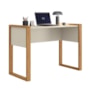 Escrivaninha Mesa para Computador Office 5030 Freijó/Off White Fosco - Qmovi